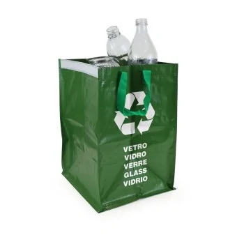 Recycling bag Confortime Green 31,5 x 44 x 32 cm Raffia 2