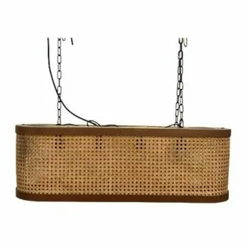 Ceiling Light DKD Home Decor Grille Brown Natural Wood...