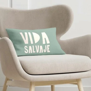 Cushion cover Kids&Cotton Mael C Green 30 x 50 cm 2