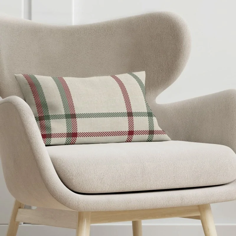 Cushion cover Muaré Christmas Multicolour 30 x...