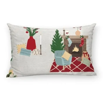 Cushion cover Muaré Laponia 7 Multicolour 30 x 50 cm