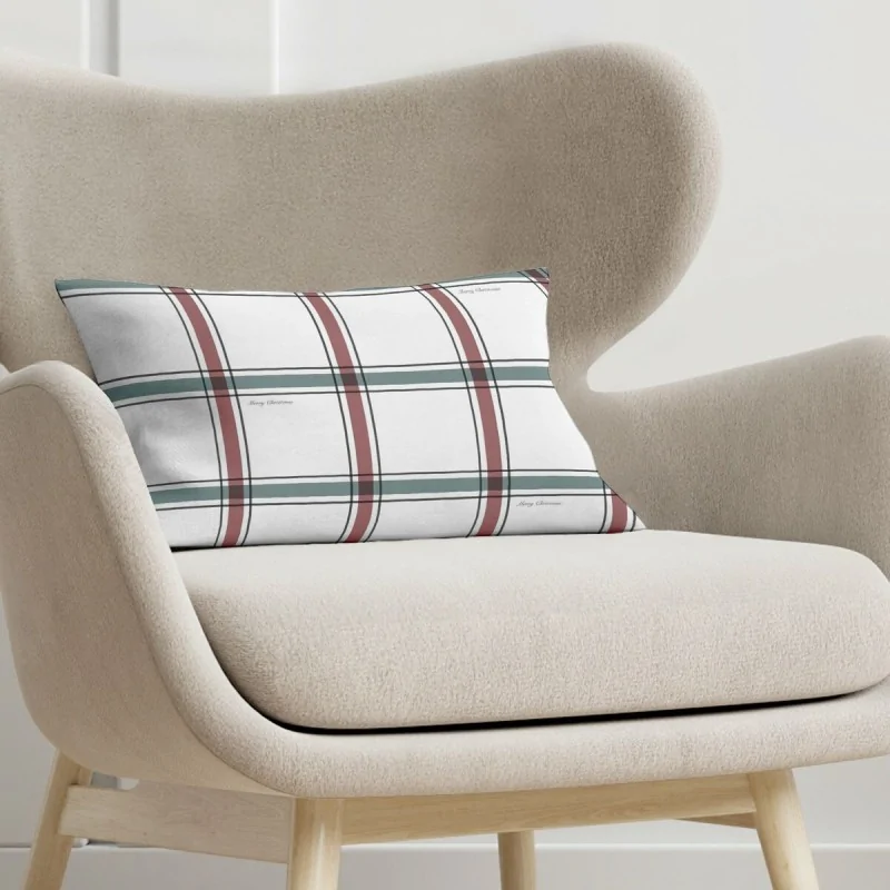 Cushion cover Muaré Elegant Christmas Multicolour 30 x 50 cm