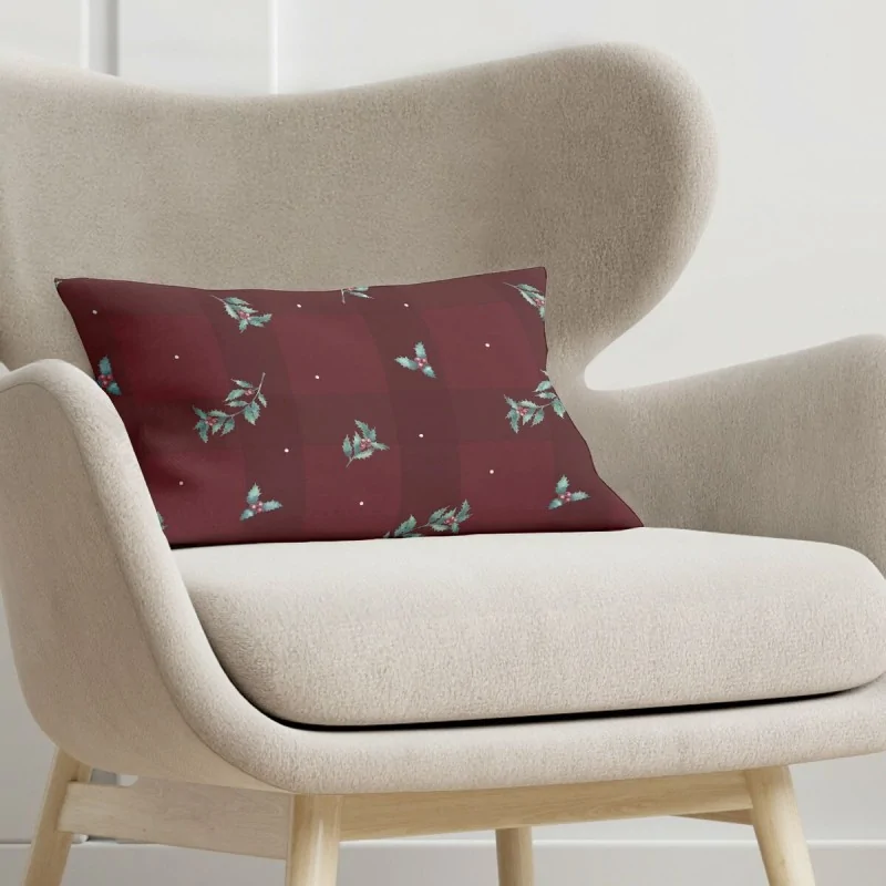 Cushion cover Muaré Red Christmas 1 Multicolour 30 x 50 cm