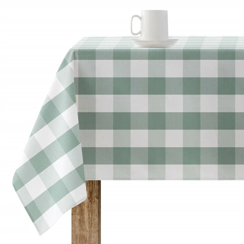 Stain-proof tablecloth Belum 200 x 140 cm Green Frames