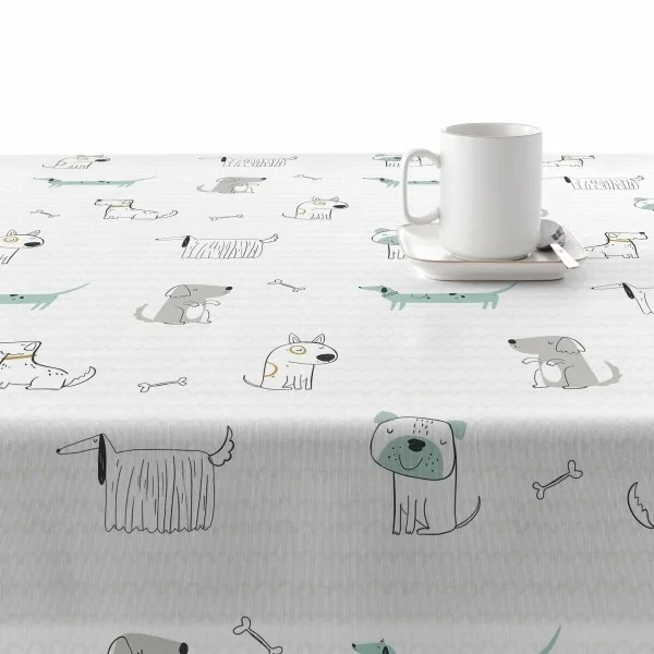 Stain-proof tablecloth Belum Huali 200 x 140 cm Dog