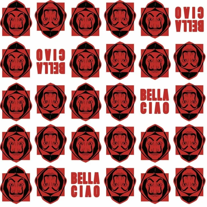 Stain-proof tablecloth Belum Bella Ciao! 200 x...