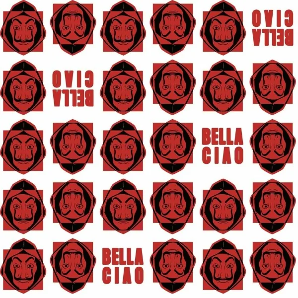 Stain-proof tablecloth Belum Bella Ciao! 200 x 140 cm