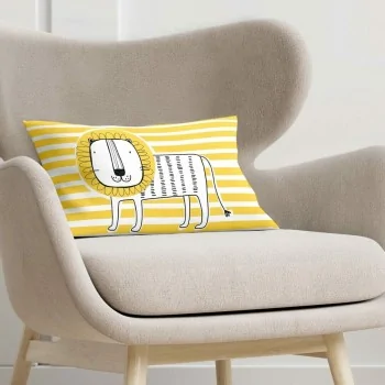 Cushion cover Kids&Cotton Dakari C White 30 x 50 cm 2