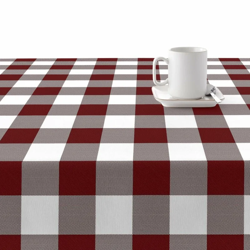 Stain-proof tablecloth Belum Cuadros Maroon 200...