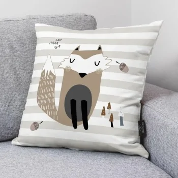 Cushion cover Kids&Cotton Kenai A Beige 50 x 50 cm 2
