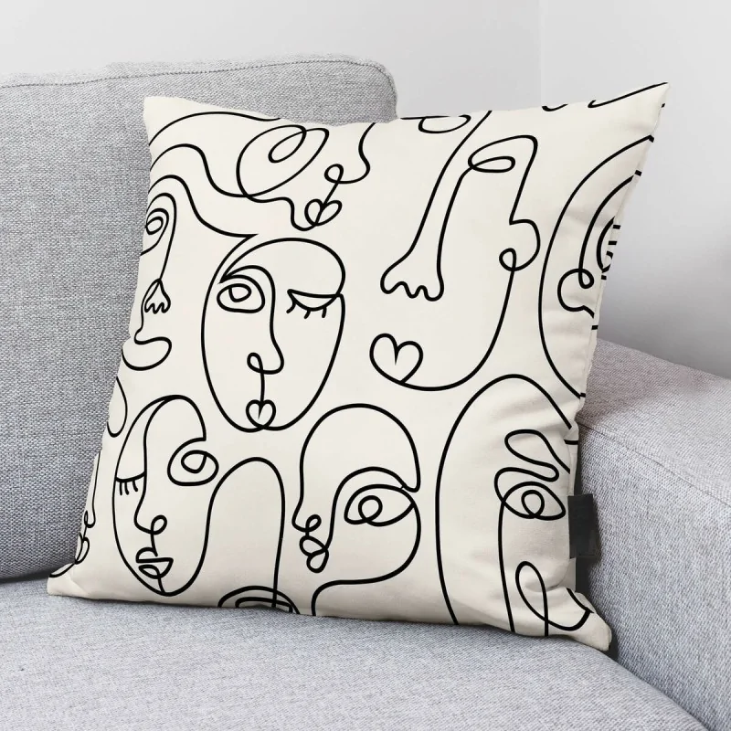 Cushion cover Decolores Nantes Multicolour 50 x...