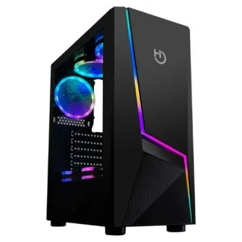 ATX Semi-tower Box Hiditec CHA010027 Black Acrylic ARGB 2