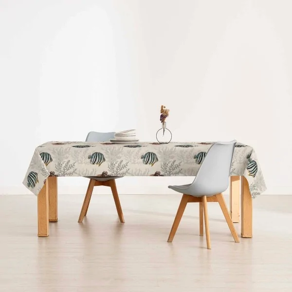 Tablecloth Belum 0120-318 200 x 155 cm Fish