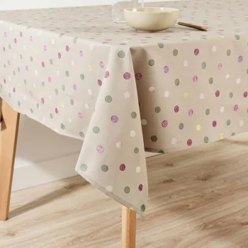 Tablecloth Belum 0120-357 Brown 200 x 155 cm Spots 2