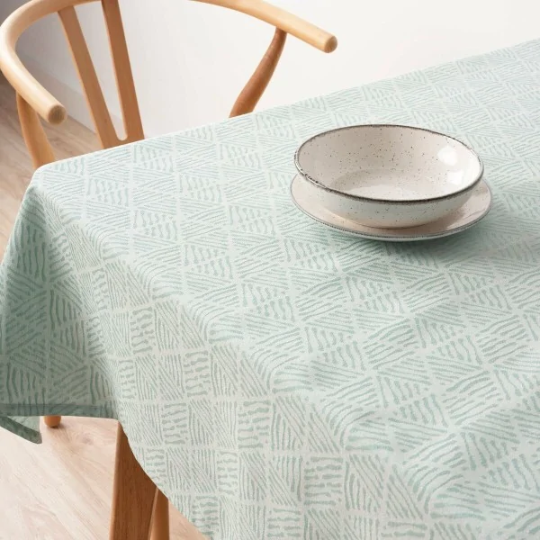 Stain-proof tablecloth Belum 31990C Turquoise 200 x 155 cm