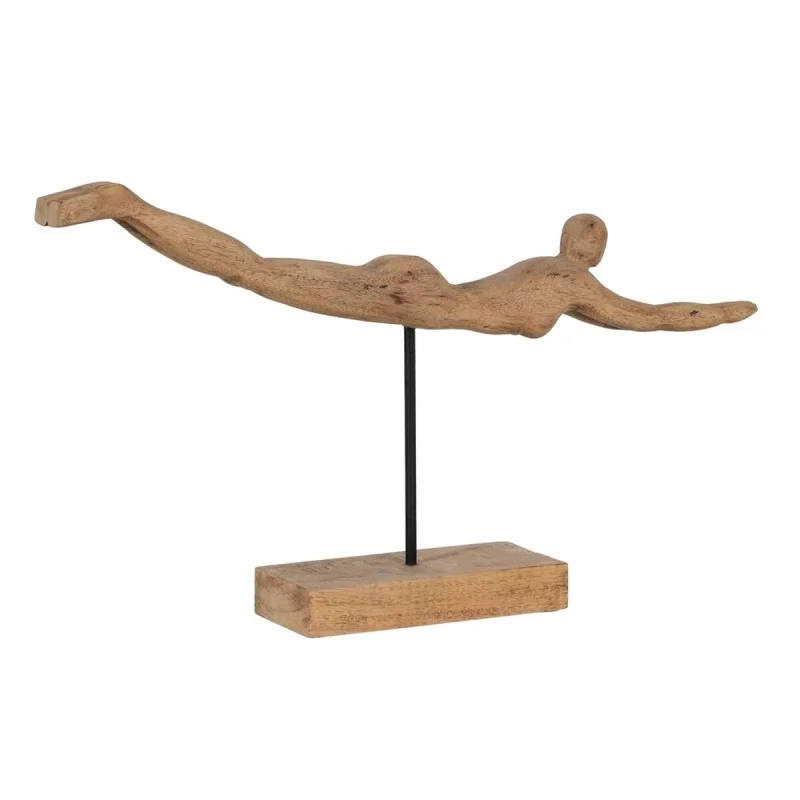 Decorative Figure Natural Lady 54 x 9 x 32 cm