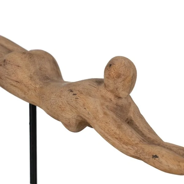 Decorative Figure Natural Lady 54 x 9 x 32 cm