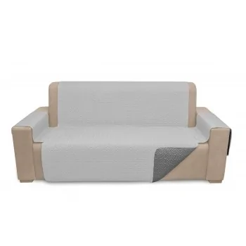 Sofa cover Belum liso Steel Silver 280 x 1 x 280 cm