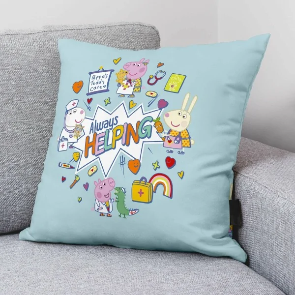 Cushion cover Belum Always Helping A Multicolour 45 x 45 cm