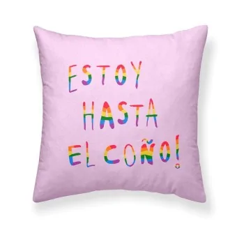 Cushion cover Belum Estoy hasta el c*ño Multicolour 50 x...