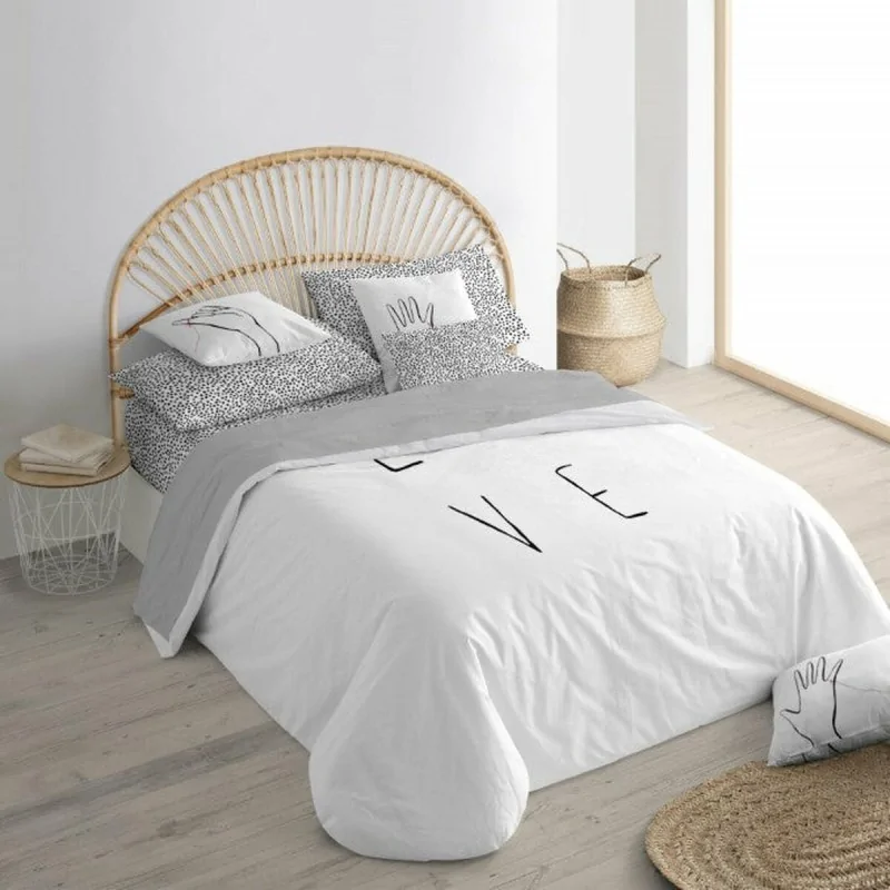 Nordic cover Decolores Love Multicolour 140 x 200 cm