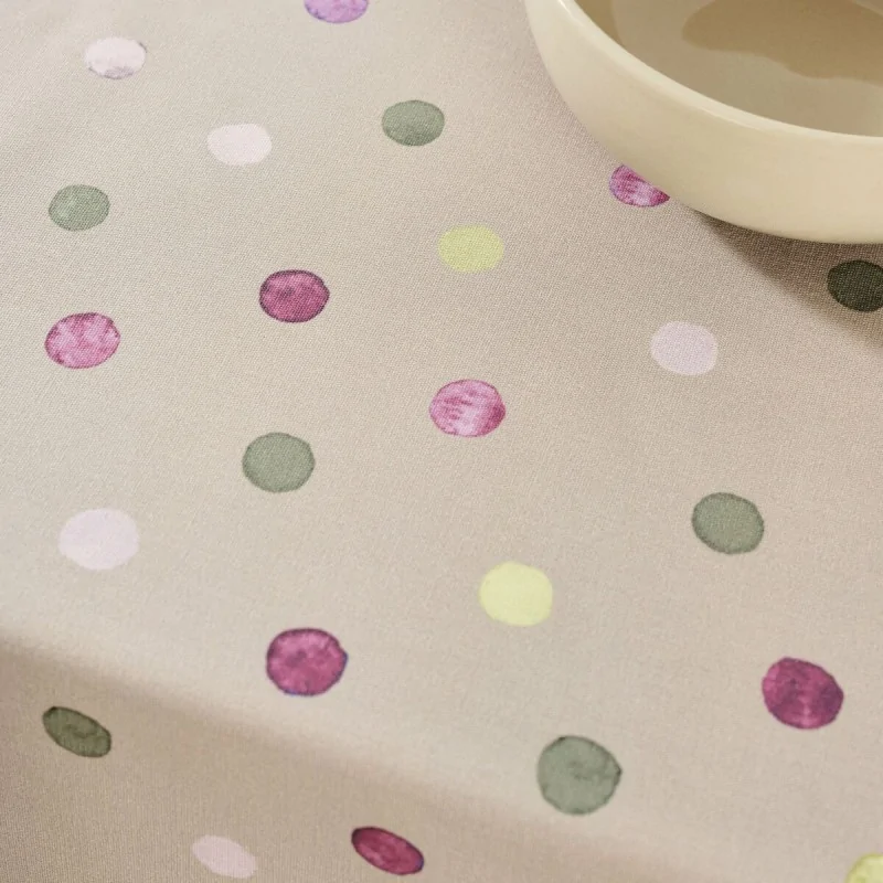 Tablecloth Belum Brown 300 x 155 cm Spots