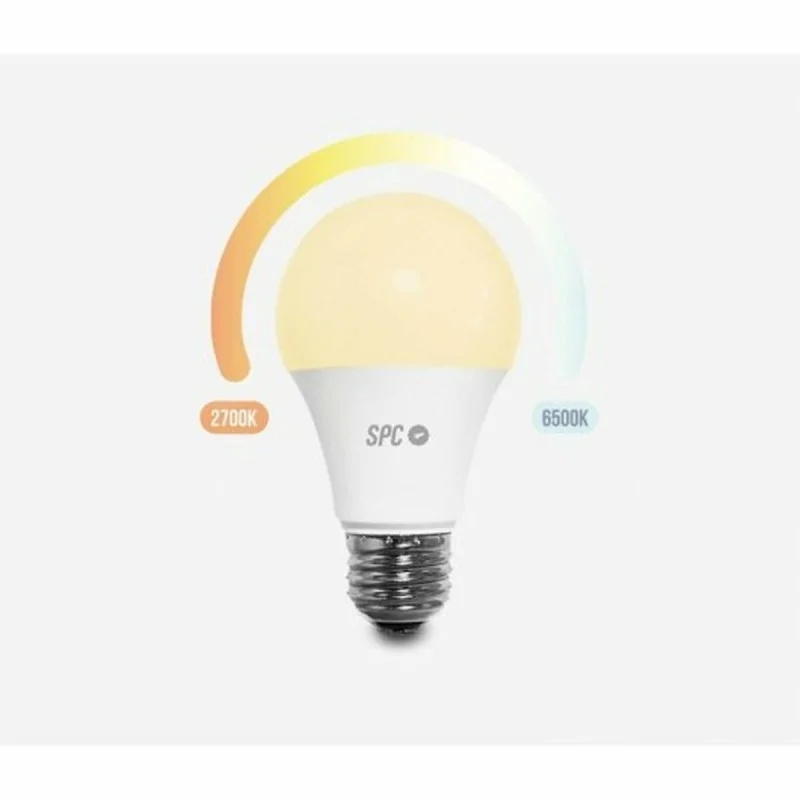 Smart Light bulb SPC Aura 800 Wifi 10 W E27 75...