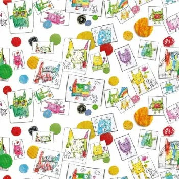 Nordic cover Decolores Indiana Multicolour 200 x 200 cm 2