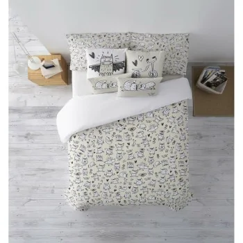 Nordic cover Ripshop Monstre Beige 180 x 220 cm 2