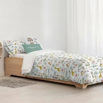 Nordic cover Kids&Cotton Jeddah Small White Mint 180 x...