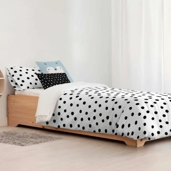 Nordic cover Kids&Cotton Kibo White Black 180 x 240 cm 2