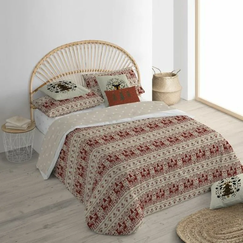Nordic cover Decolores Merry Christmas 44 Multicolour 220 x 220 cm