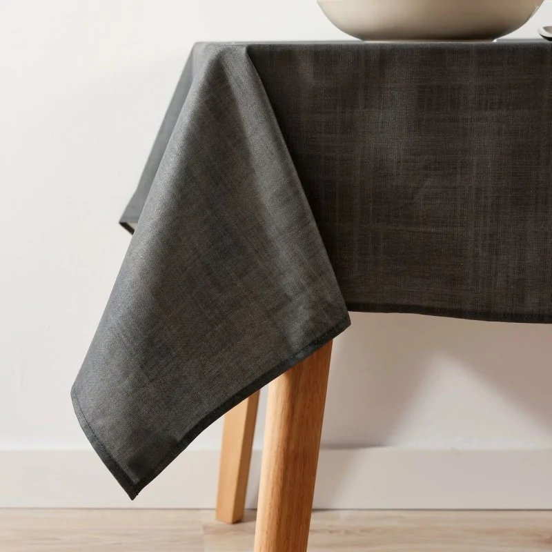 Stain-proof tablecloth Belum Black 100 x 80 cm