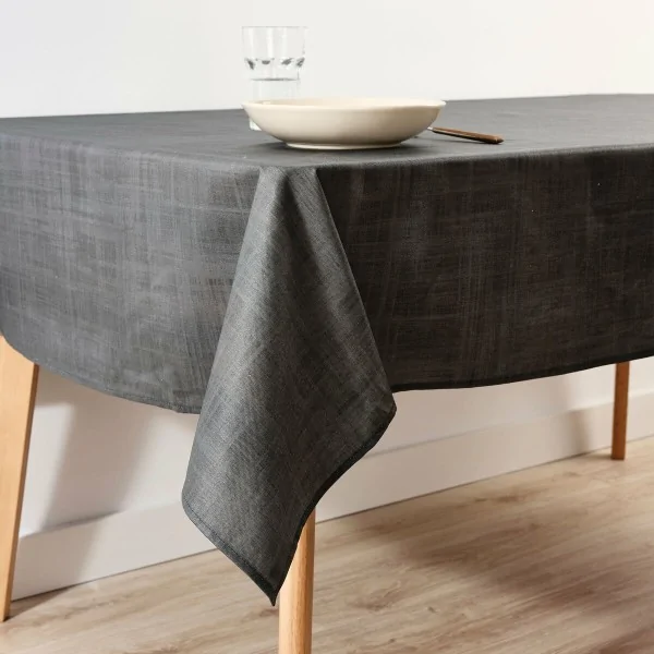Stain-proof tablecloth Belum Black 100 x 80 cm
