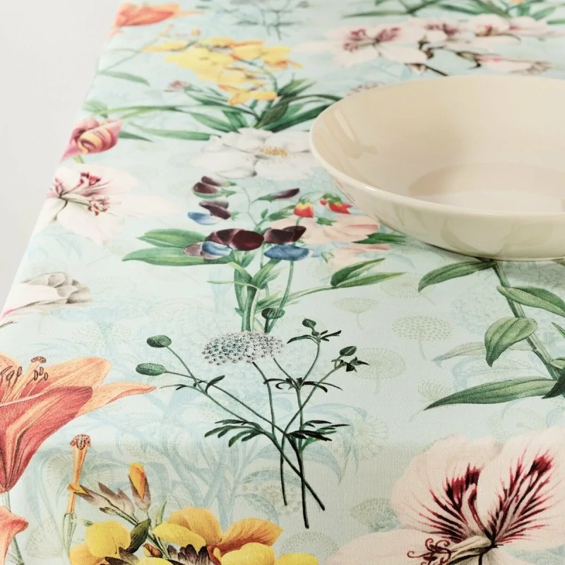 Tablecloth Belum Green 100 x 80 cm Floral
