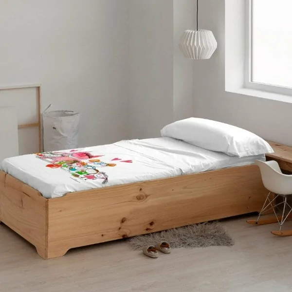 Bedding set Decolores Al Cole de Anna Llenas Multicolour 260 x 270 cm