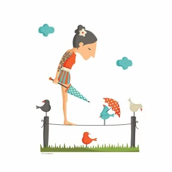 Bedding set Decolores Funambulista Multicolour 240 x 270 cm 2