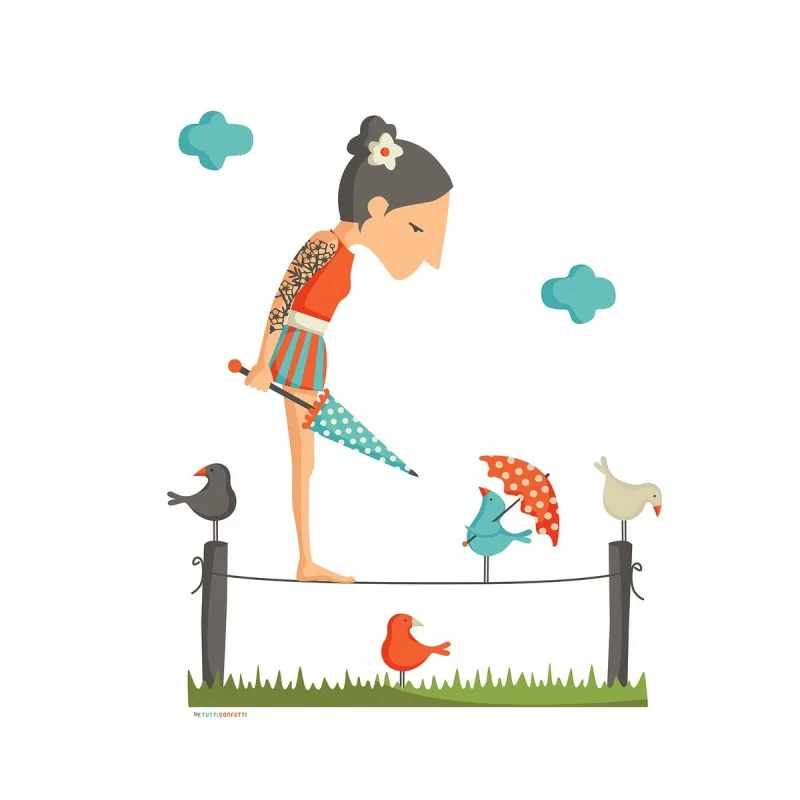 Bedding set Decolores Funambulista Multicolour...