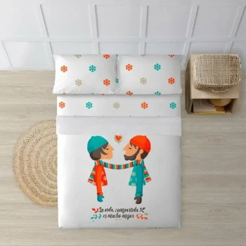 Bedding set Decolores Scarf Multicolour 160 x 270 cm