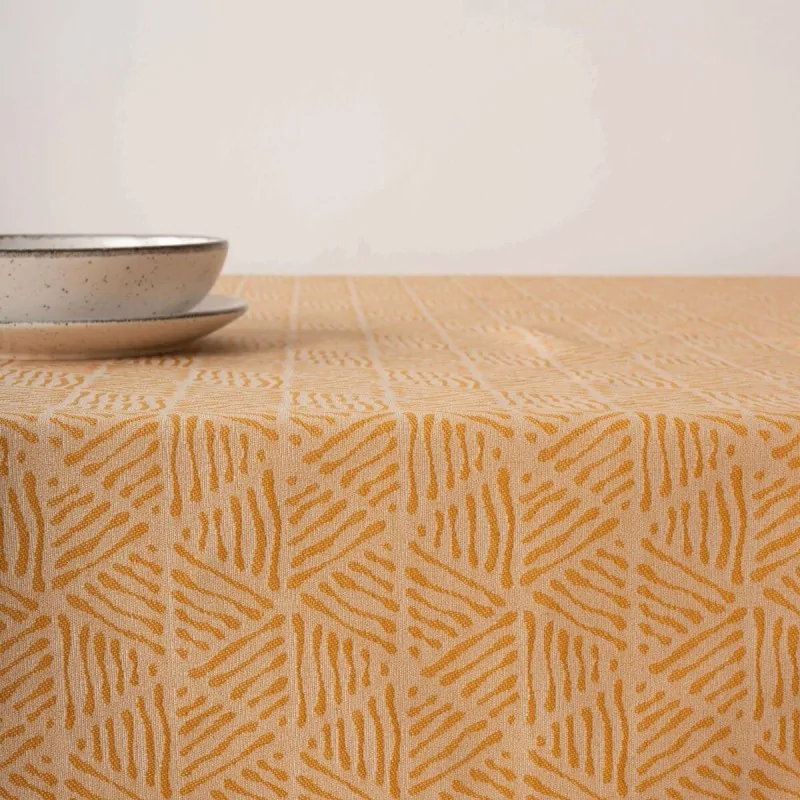 Stain-proof tablecloth Belum Bacoli Golden 100...