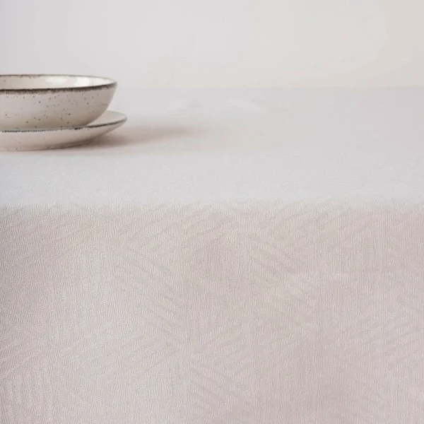 Stain-proof tablecloth Belum Bacoli White 100 x 155 cm