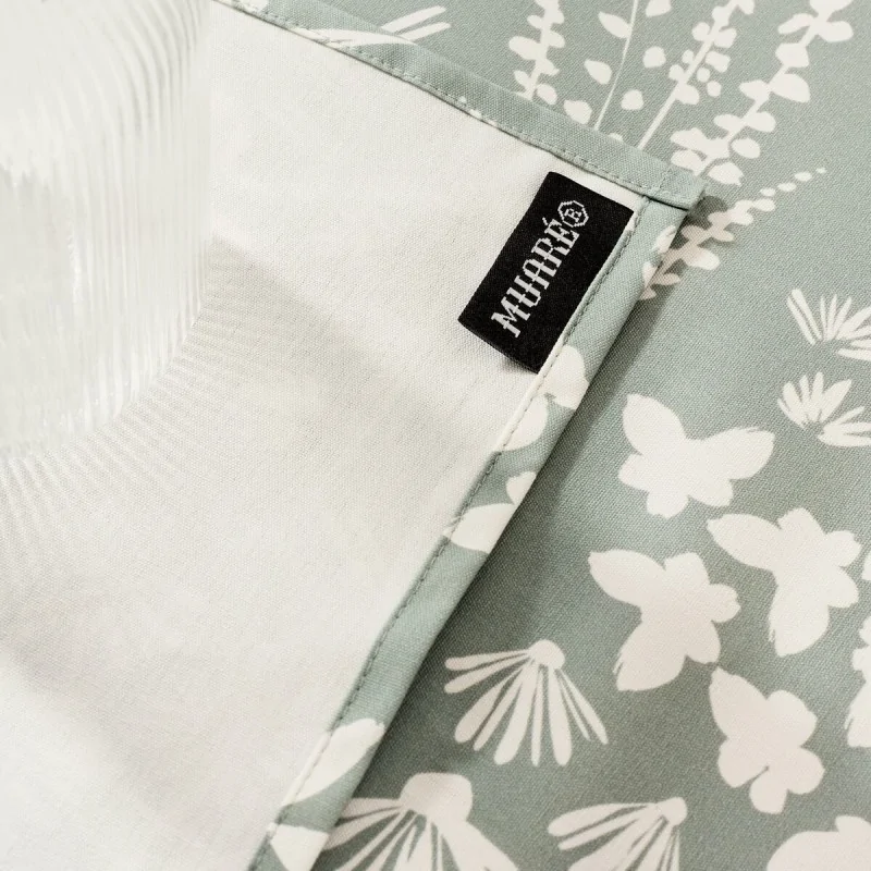 Tablecloth Belum Green 100 x 155 cm Flowers