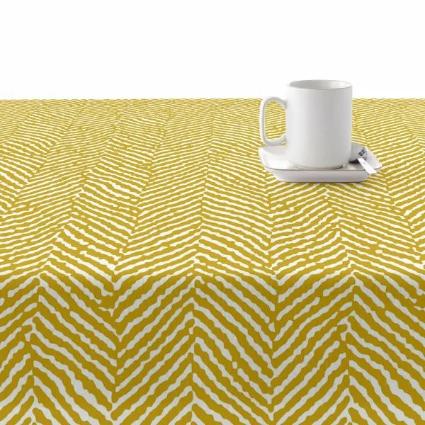 Stain-proof tablecloth Belum Alejandria Mustard 250 x 140 cm