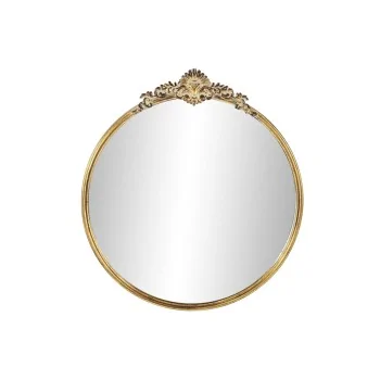 Wall mirror Home ESPRIT Golden Metal Romantic 60 x 3 x 66 cm