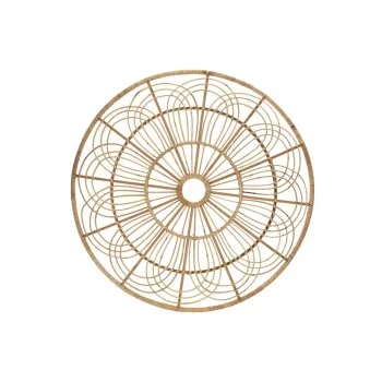 Wall Decoration DKD Home Decor Brown Rattan Tropical (80...