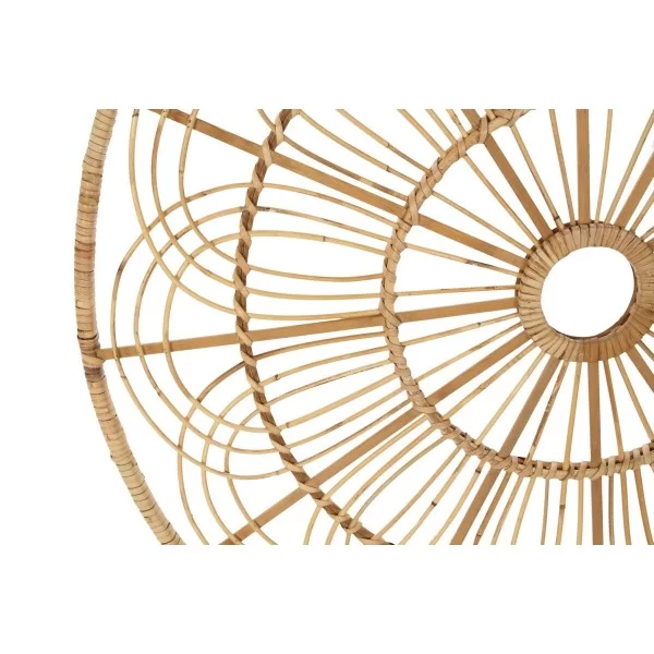 Wall Decoration DKD Home Decor Brown Rattan Tropical (80 x 2,5 x 80 cm)