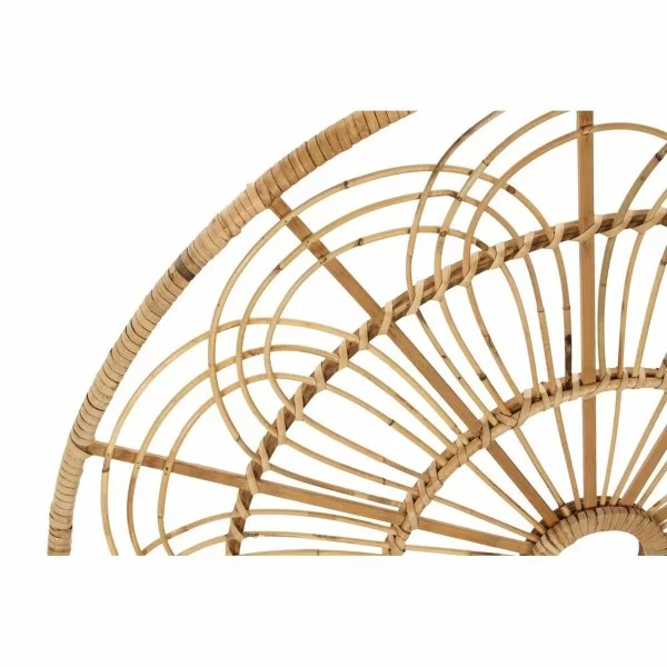 Wall Decoration DKD Home Decor Brown Rattan Tropical (80 x 2,5 x 80 cm)